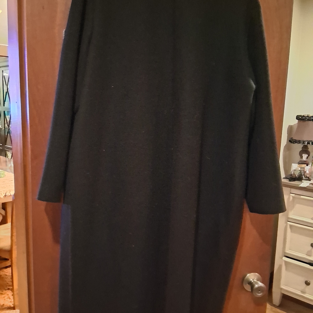 Express Black Long Coat